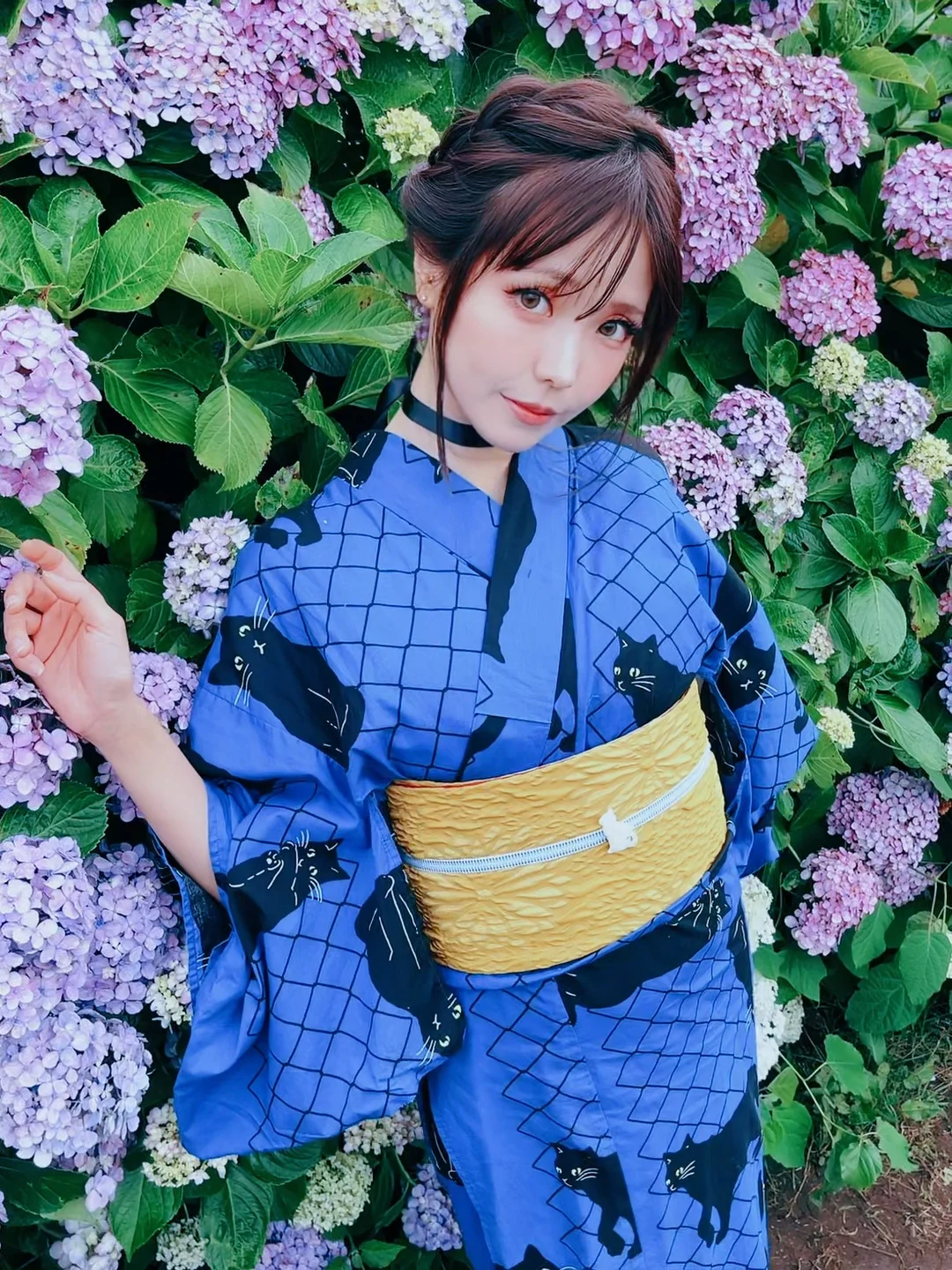 ElyEE子 - Rainy Season Black Cat [38P,4V-93MB] tg@simisebaisi 【丝足阁】036.webp